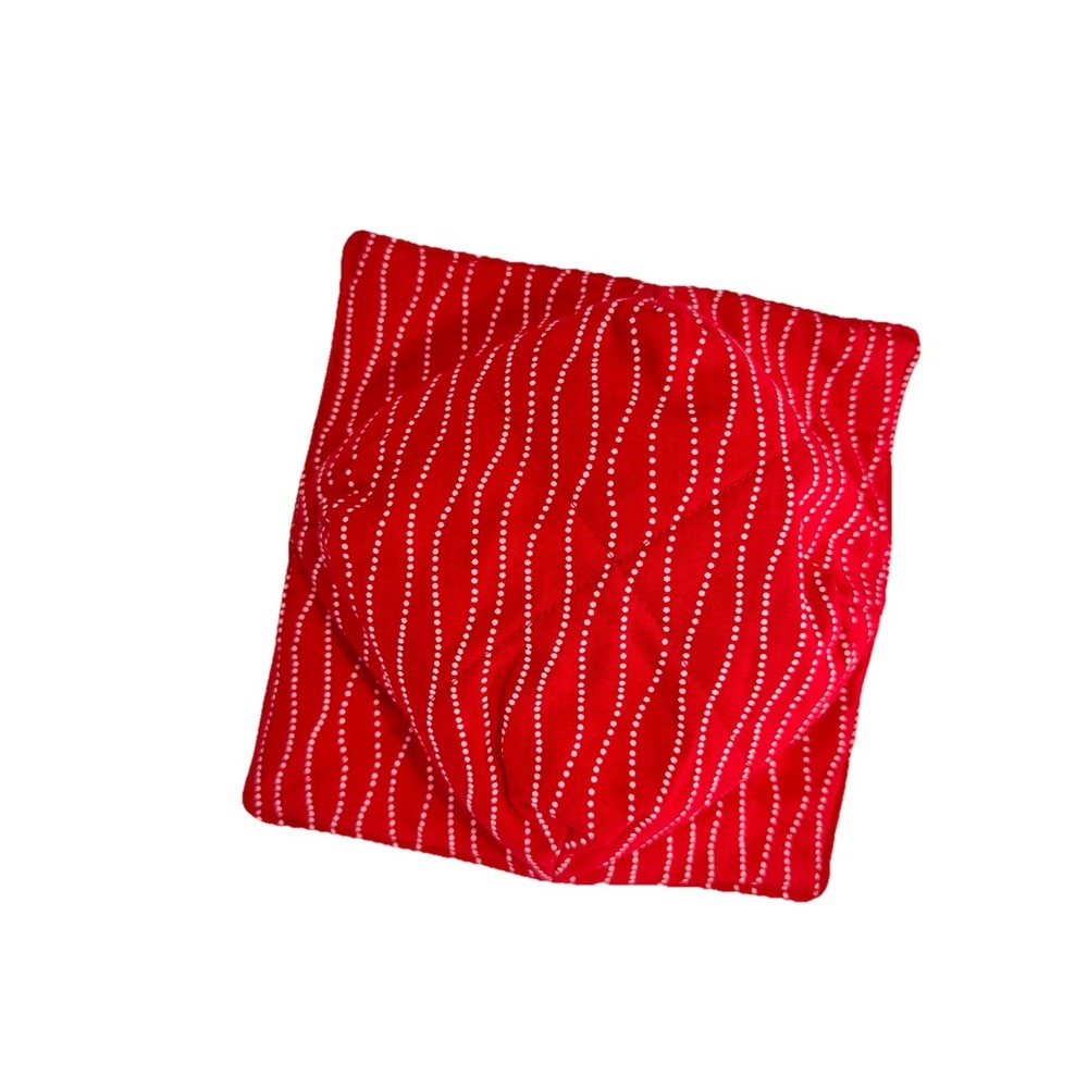 Handmade Bowl Cozy Set Paw Print Casserole Carrier Microwave Hot Pad 3pc - Picture 7 of 14